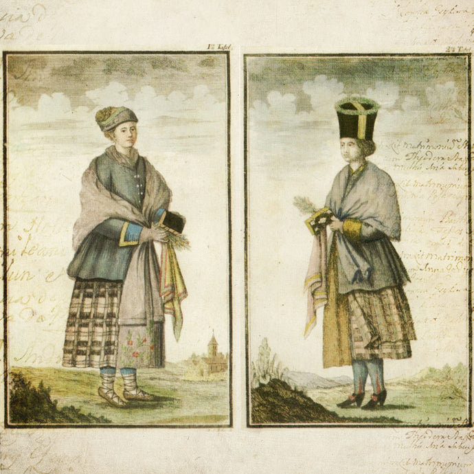 Papročiai ir gyvensena XIX a. aprašymuose.