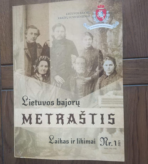 Naujas leidinys - Lietuvos bajorų Metraštis Nr.1